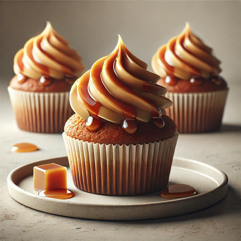 Finom és könnyű sós karamellás cupcake