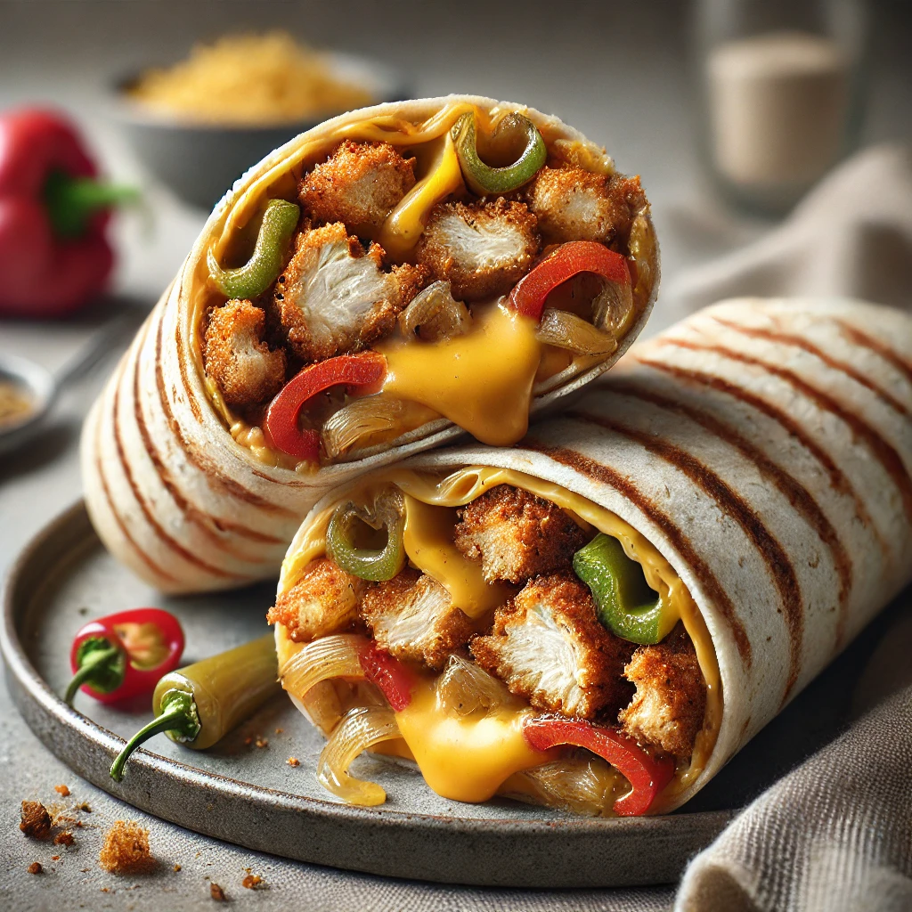 Ropogós és fűszeres sült wrap tökéletes ebédre