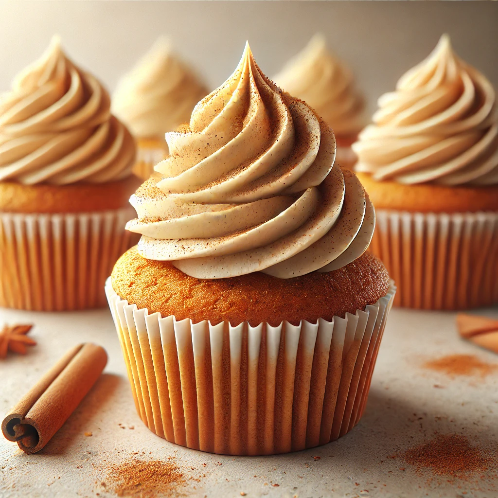Puha és illatos sütőtökös cupcake mascarpone krémmel