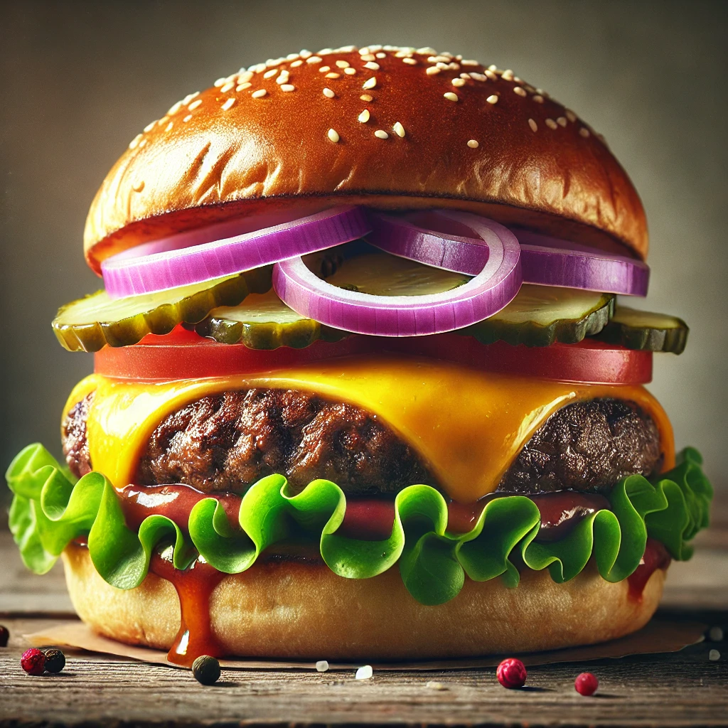 Szaftos és ízletes Wagyu hamburger otthon