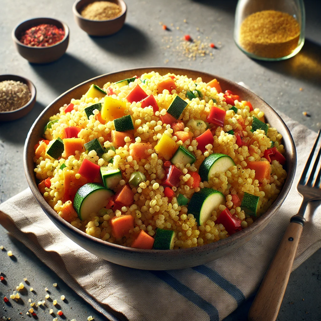 Egészséges zöldséges bulgur recept – gyors és tápláló