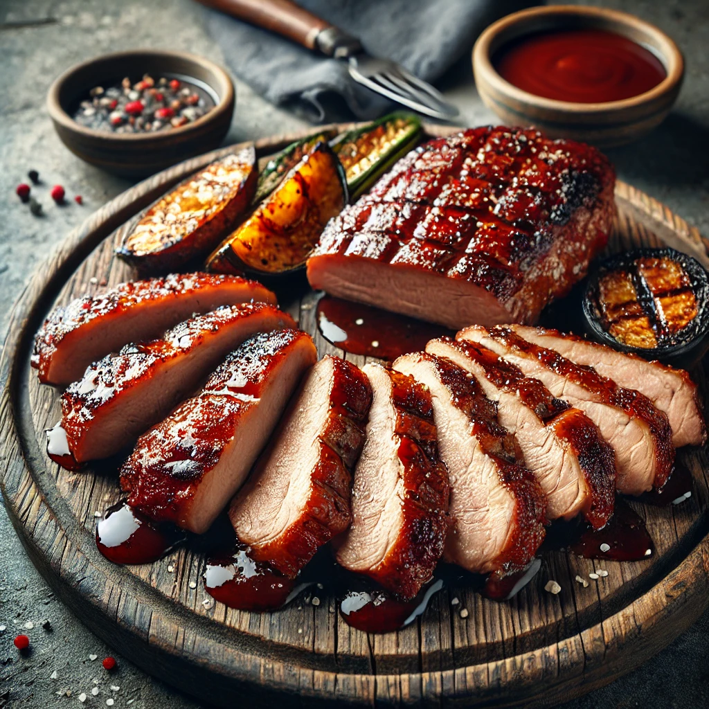 Füstös, szaftos BBQ kacsamell grillezve és sütve