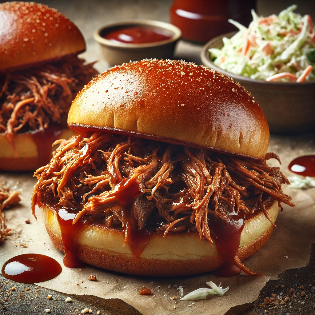 Füstös, omlós BBQ pulled lamb lassan sütve