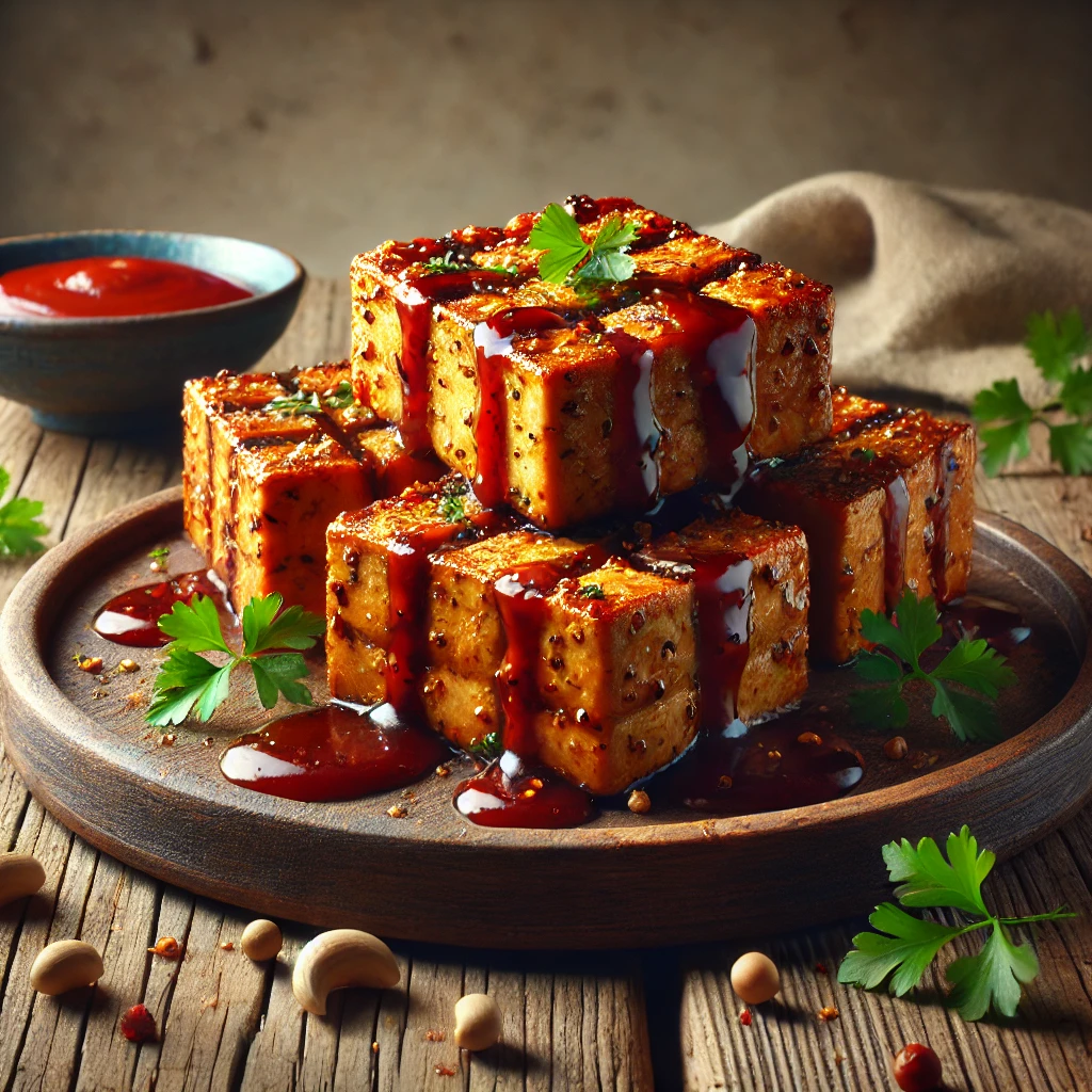 Füstös és ízletes grillezett tofu BBQ módra