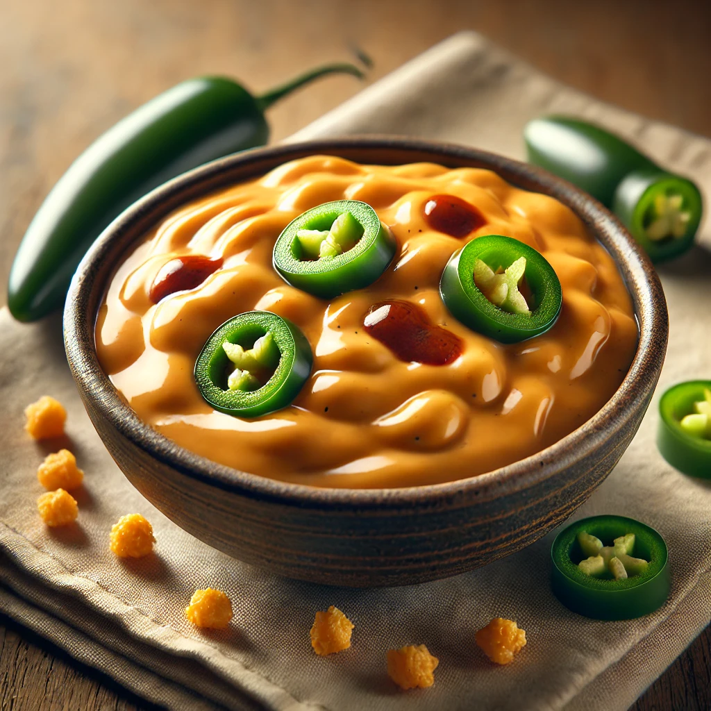 KrÃ©mes, fÃ¼stÃ¶s Ã©s enyhÃ©n csÃ­pÅs hÃ¡zi BBQ cheddar szÃ³sz jalapenoval