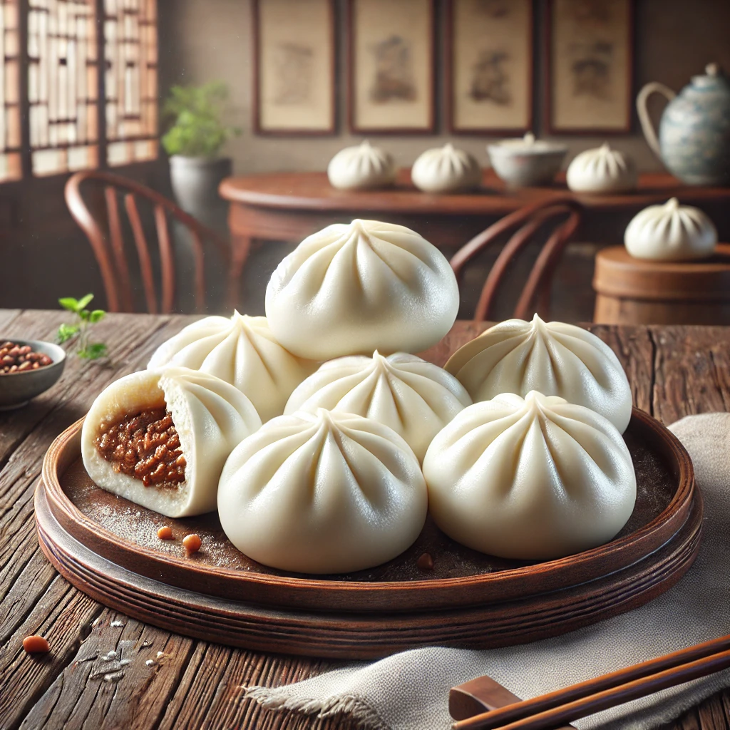 Puha és szaftos kínai baozi gőzgombóc házilag