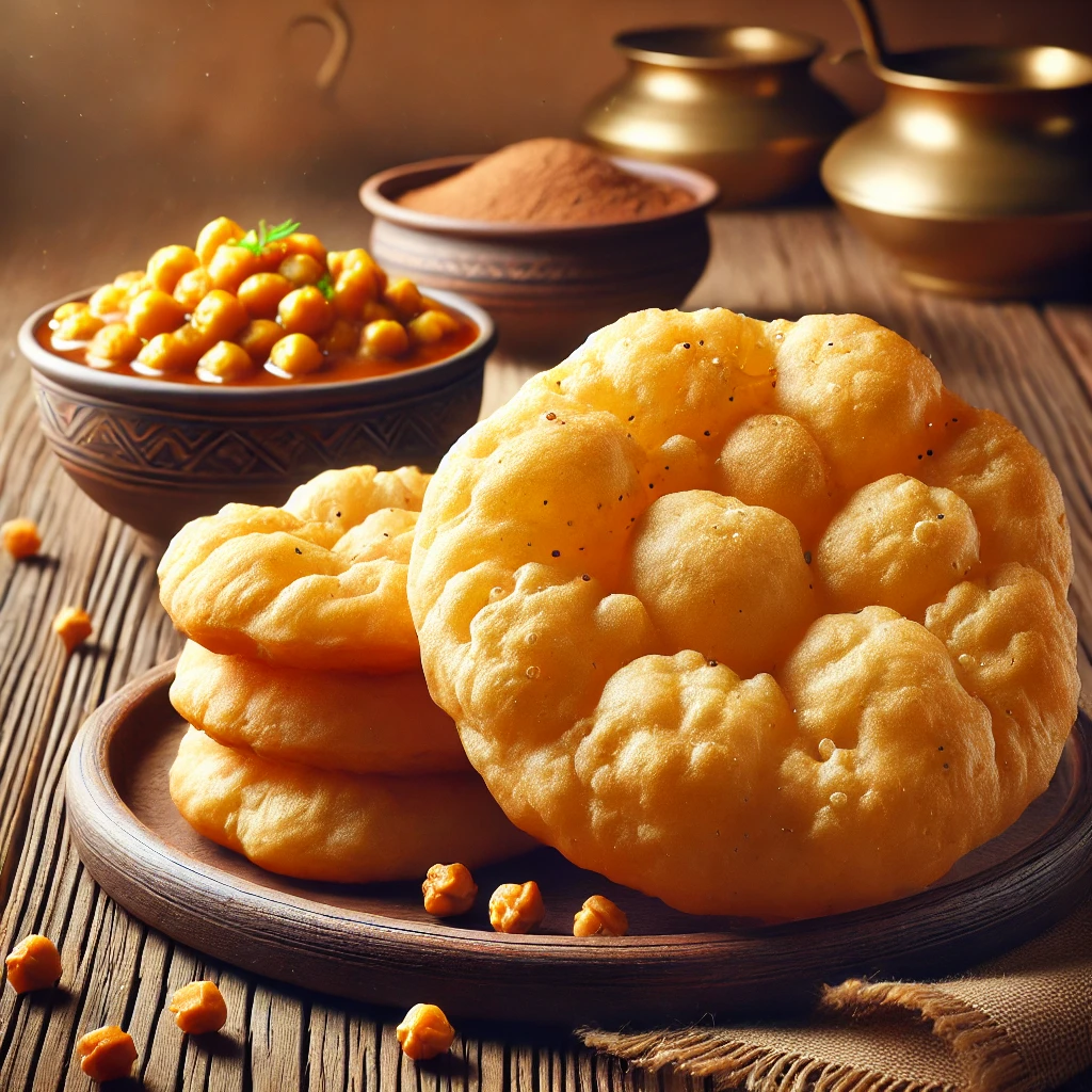 Ropogós és puha bhatura házilag, tökéletes indiai ételekhez