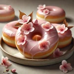 Cherry Blossom Doughnut frissen tálalva