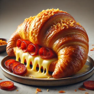 Chorizós croissant