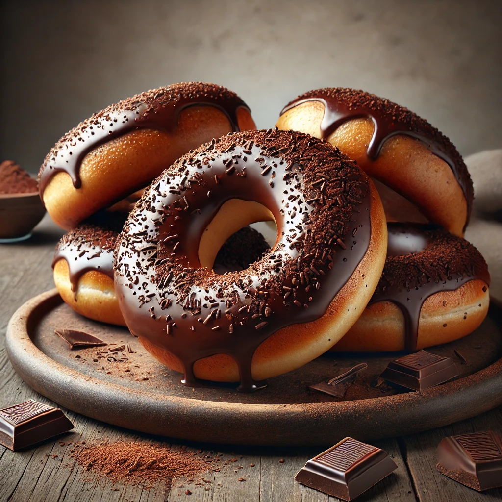 Friss, házi készítésű csokis bagel