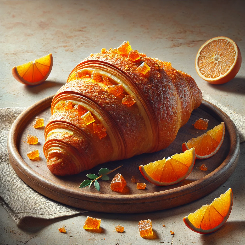 Ropogós és ízletes cukrozott narancshéjas croissant recept