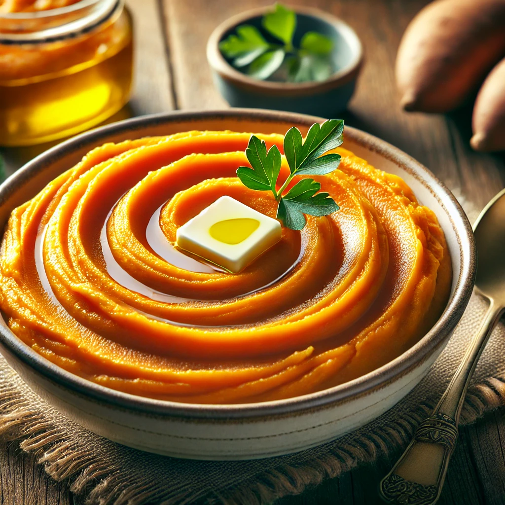Krémes és lágy édesburgonya püré házilag
