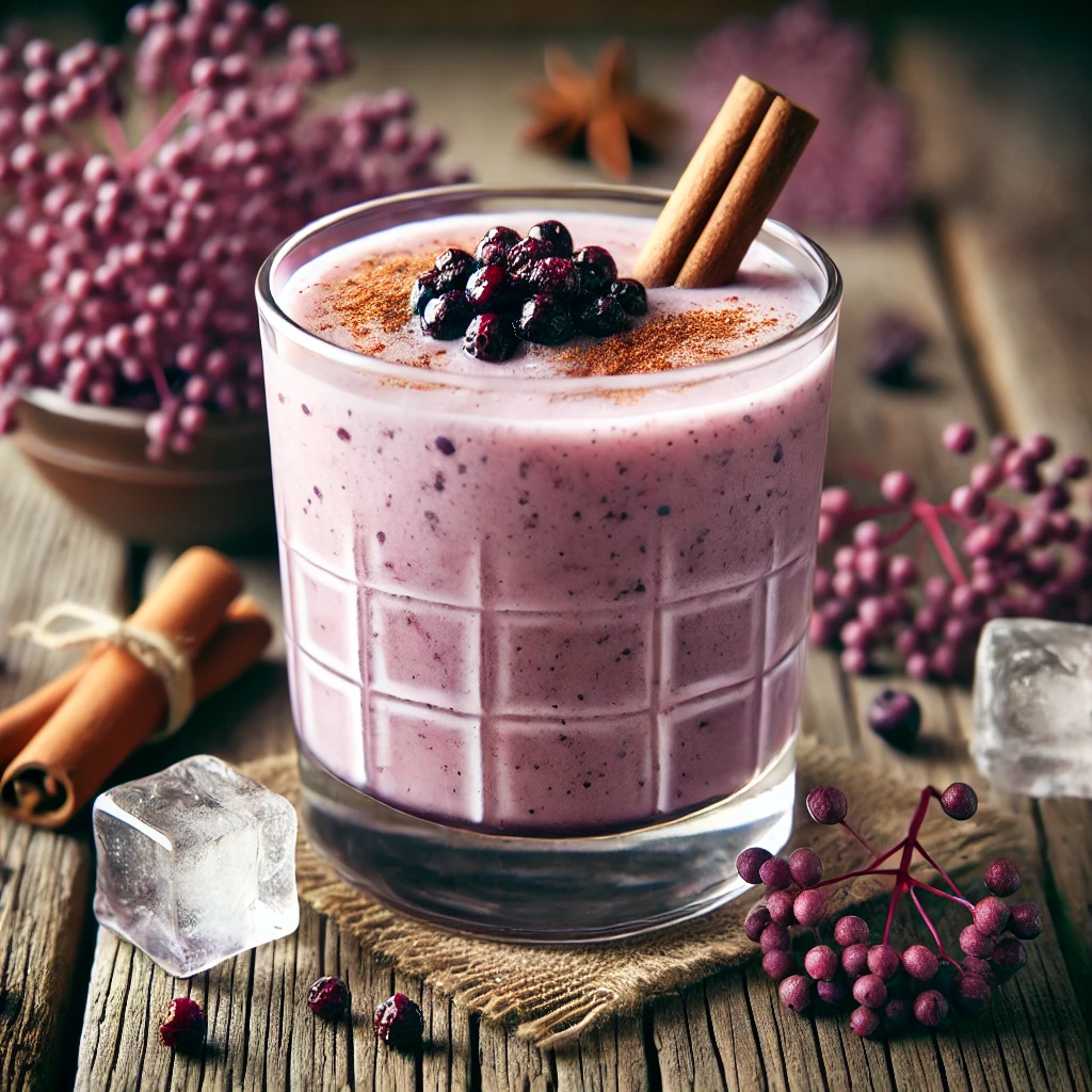 EgÃ©szsÃ©ges Ã©s frissÃ­tÅ fahÃ©jas-bodzÃ¡s turmix