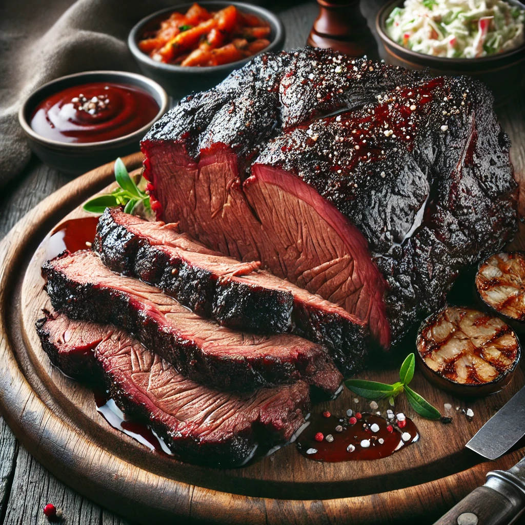 Szaftos, füstös BBQ marhanyak, lassan sütve