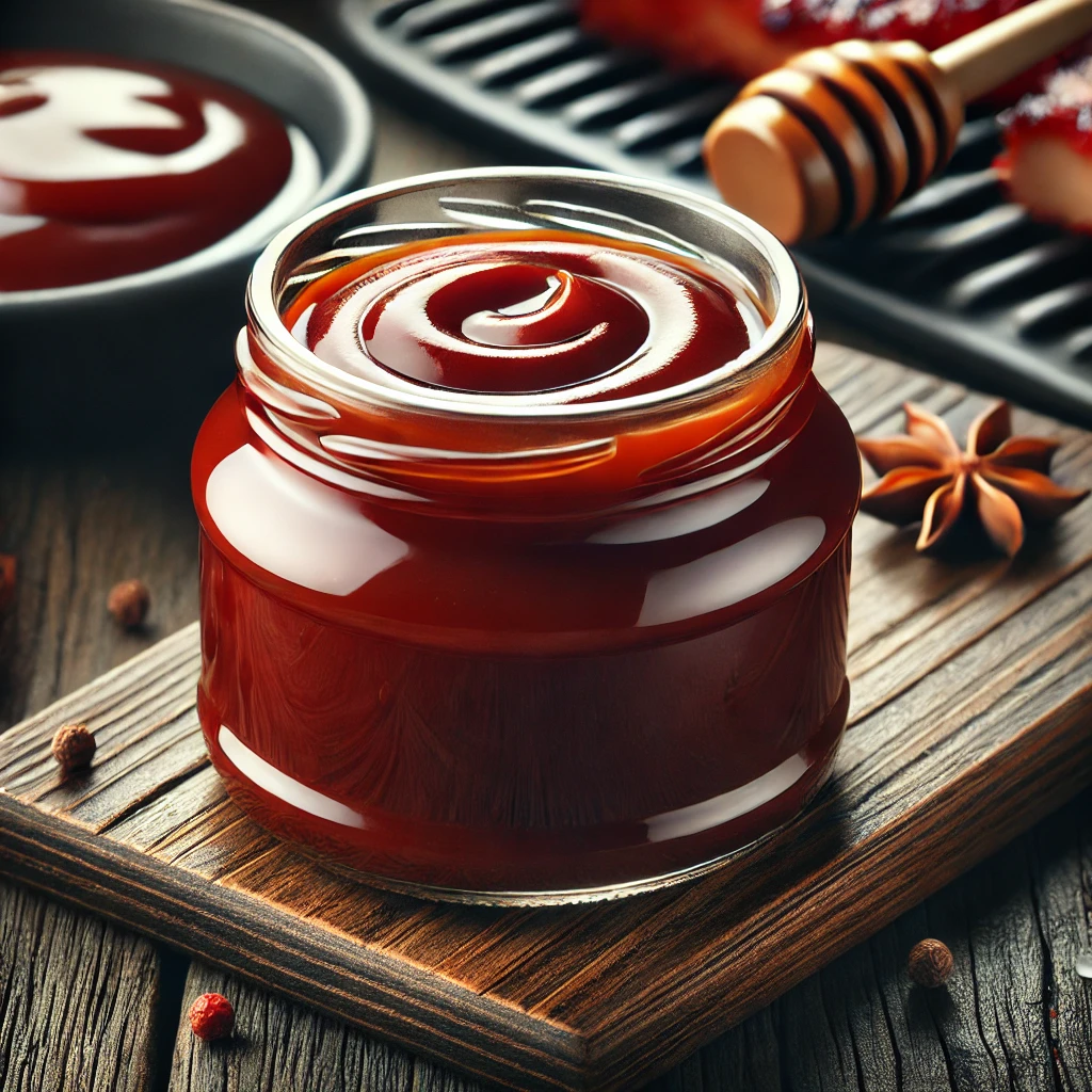HÃ¡zi kÃ©szÃ­tÃ©sÅ± BBQ szÃ³sz mÃ©zzel Ã©s fÃ¼stÃ¶s fÅ±szerekkel