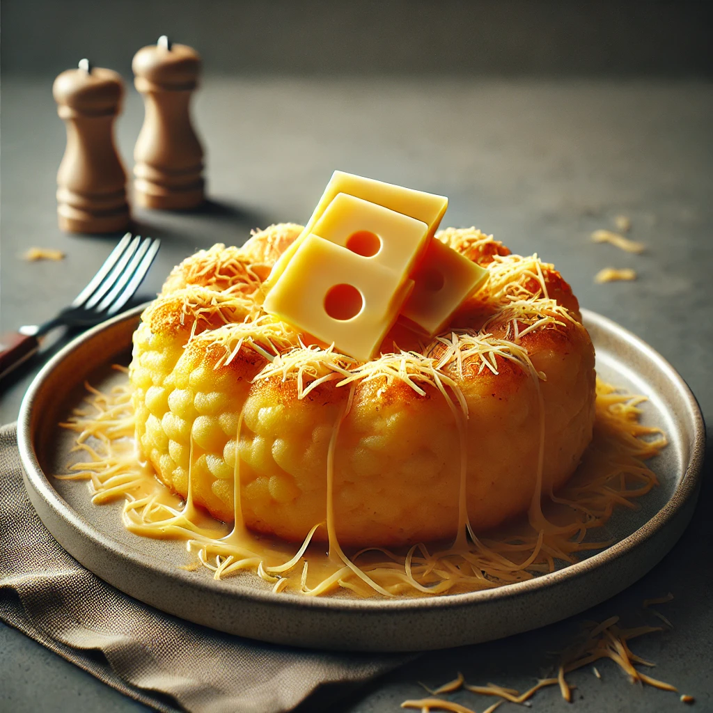 Gazdag és ínycsiklandó gouda sajtos felfújt