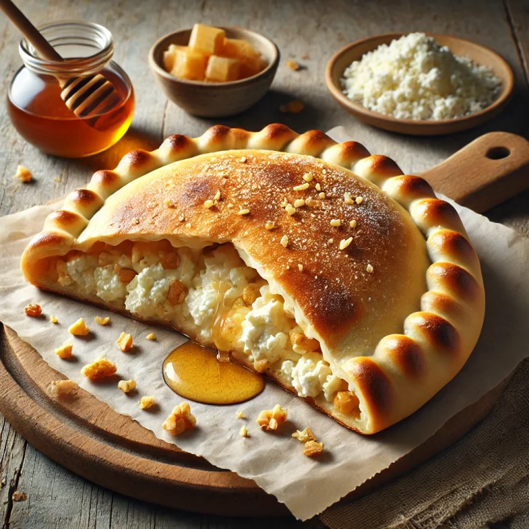 Frissen sült Gyömbéres-Mézes Calzone