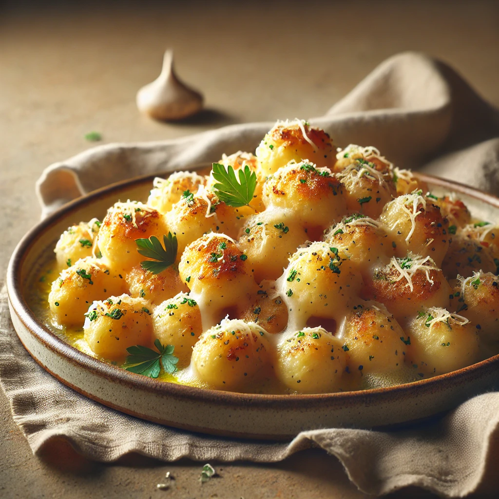 Ízletes, házi készítésű gnocchi juhsajttal
