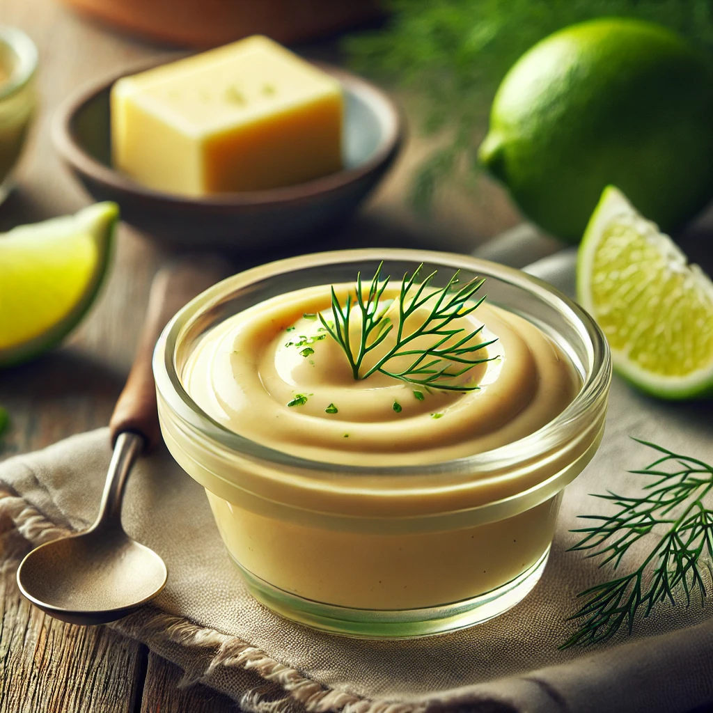 KrÃ©mes Ã©s citrusos vajmÃ¡rtÃ¡s lime-mal Ã©s kaporral
