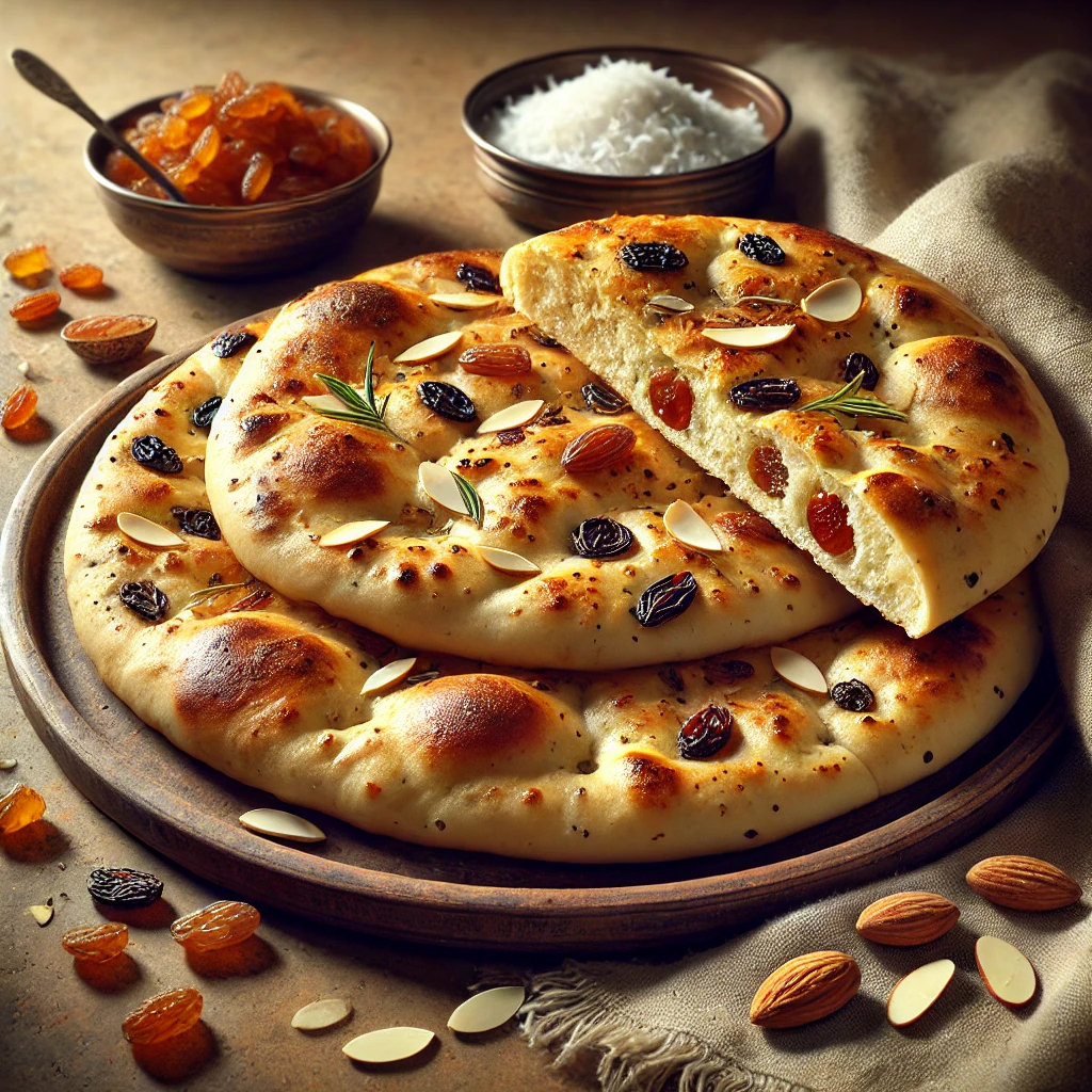 Tradicionális indiai fűszeres naan házilag
