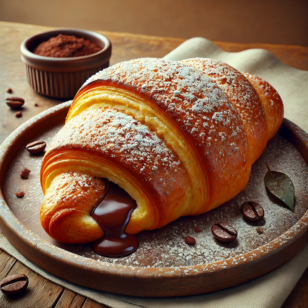 Ínycsiklandó, kávélikőrös croissant könnyen elkészíthető receptje