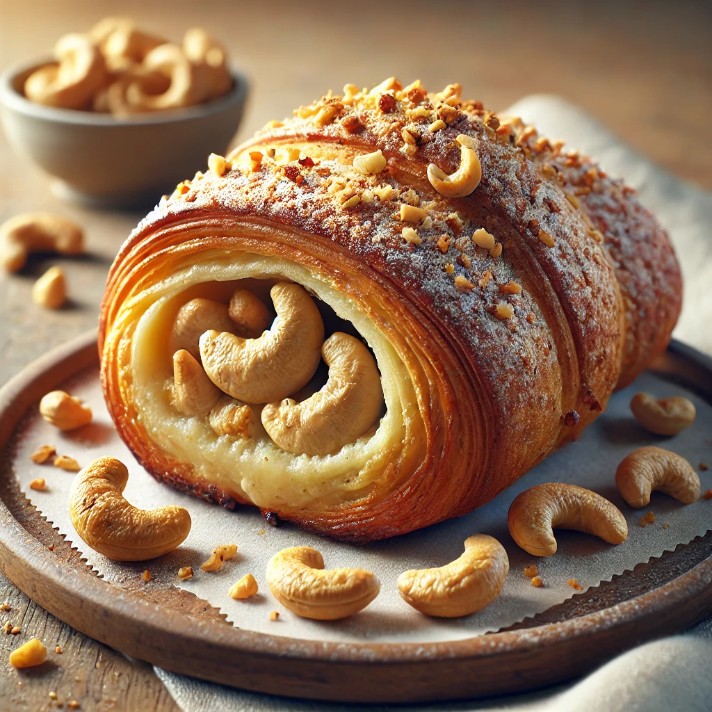 Egészséges és ropogós kesudiós croissant recept