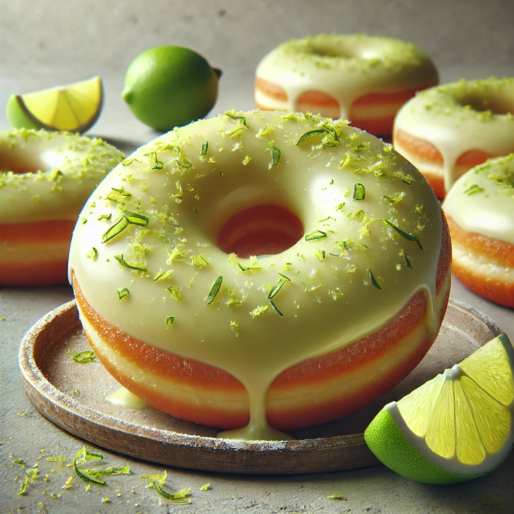 Friss és citrusos key lime fánk