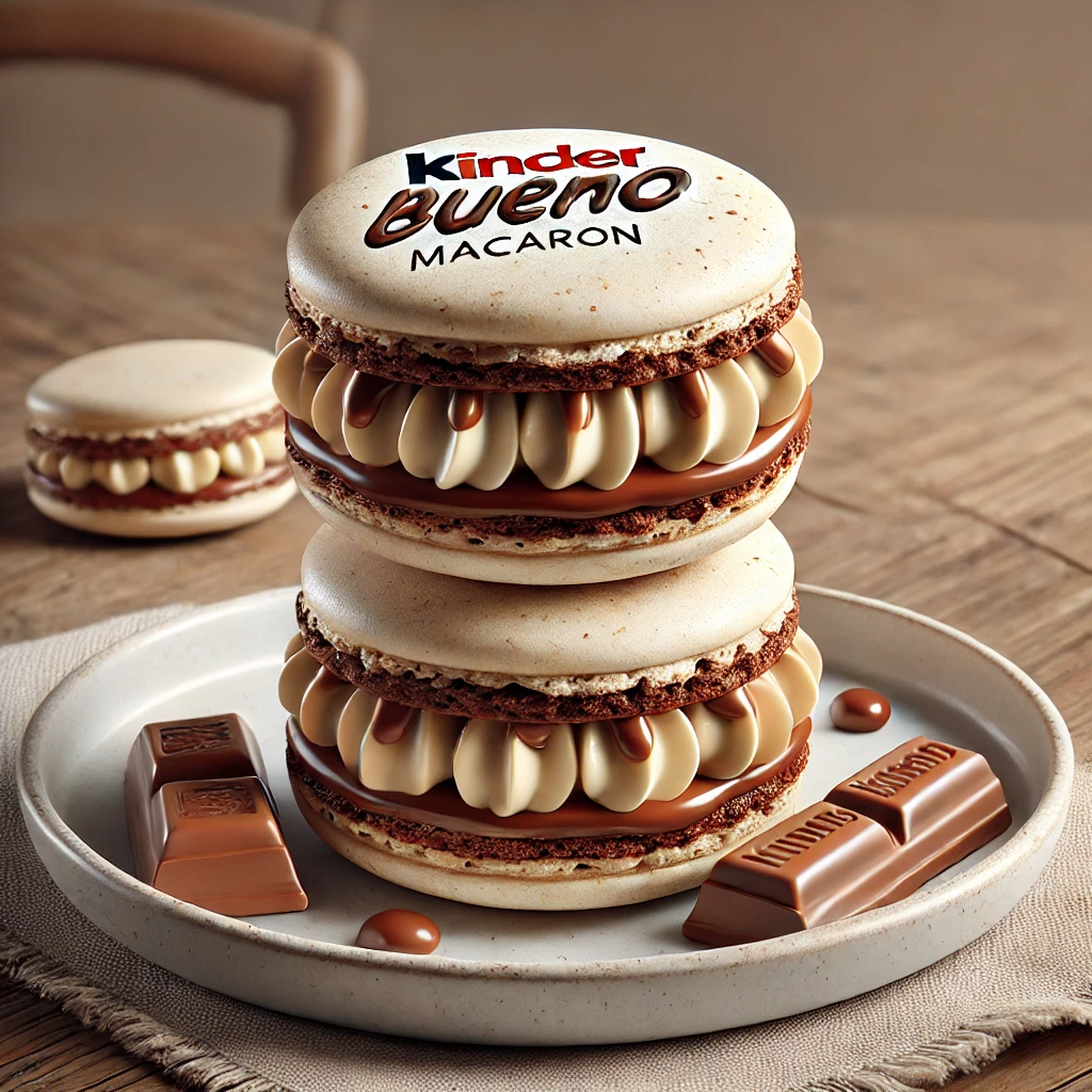 Finom Kinder Bueno macaron