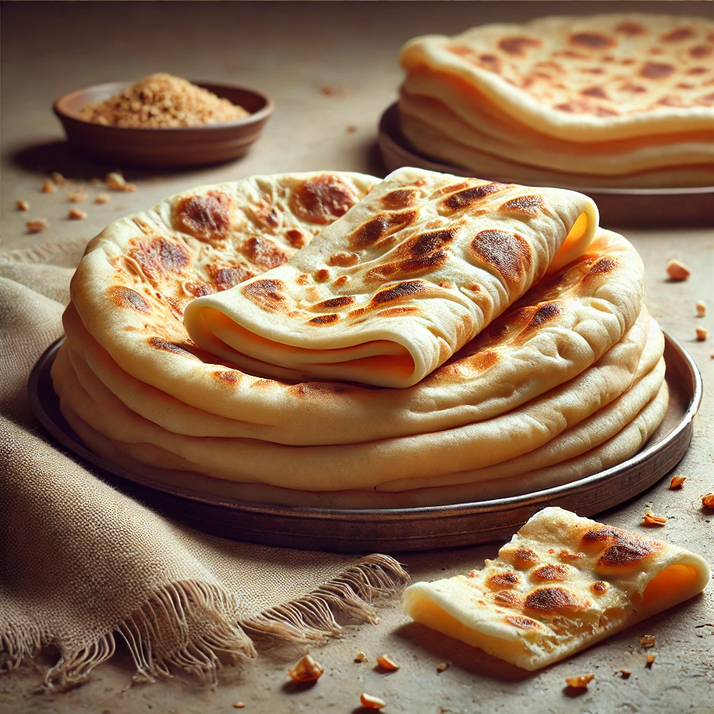 Tradicionális közel-keleti laposkenyér házilag