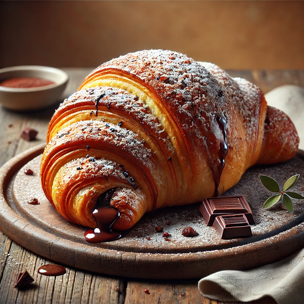 Ínycsiklandó, likőrös croissant könnyen elkészíthető receptje
