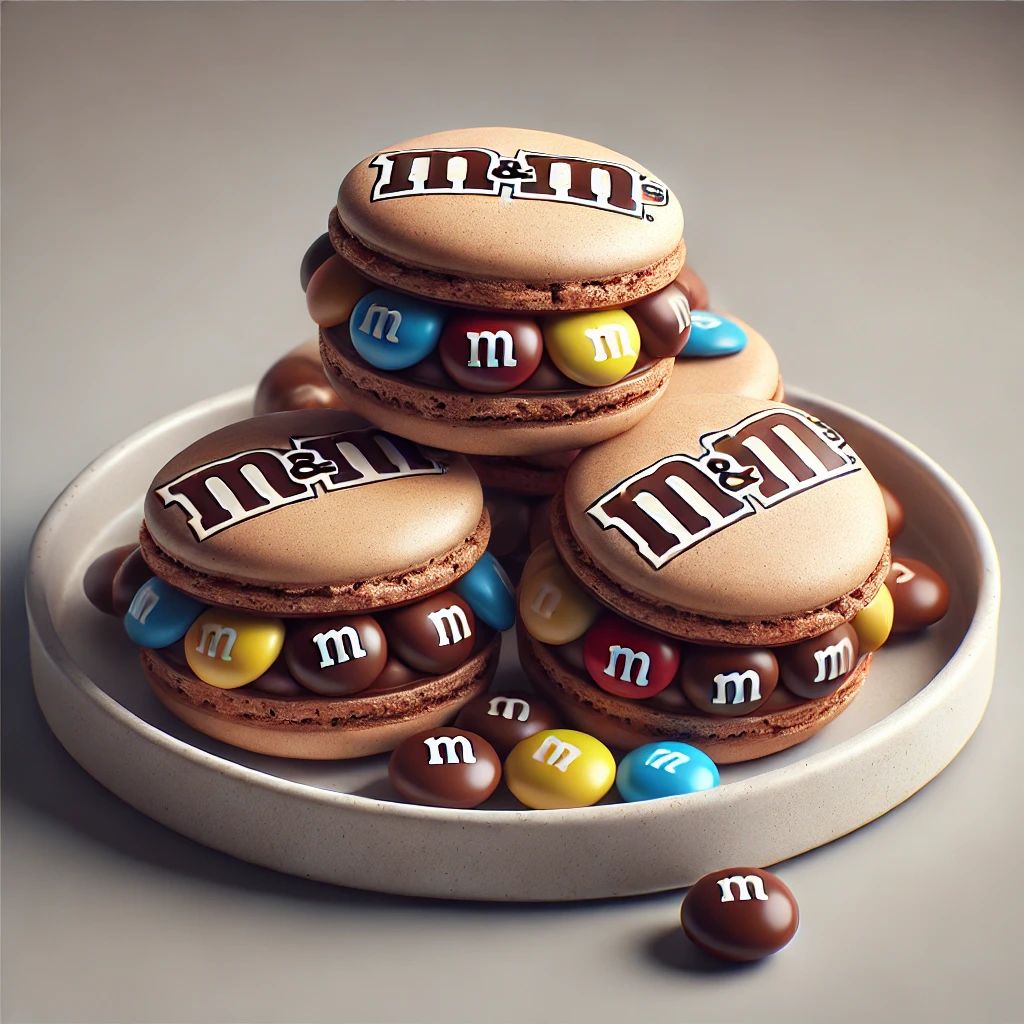 Finom M&M’s macaron