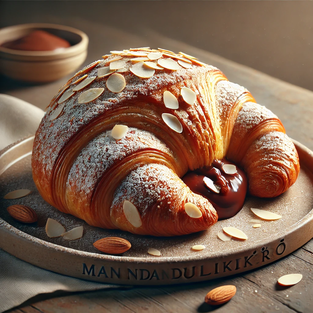Ínycsiklandó, mandulalikőrös croissant könnyen elkészíthető receptje