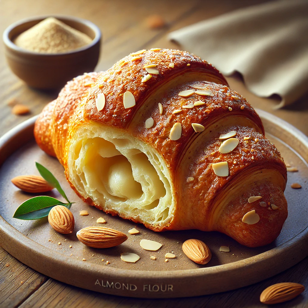 Egészséges és gluténmentes mandulalisztes croissant recept