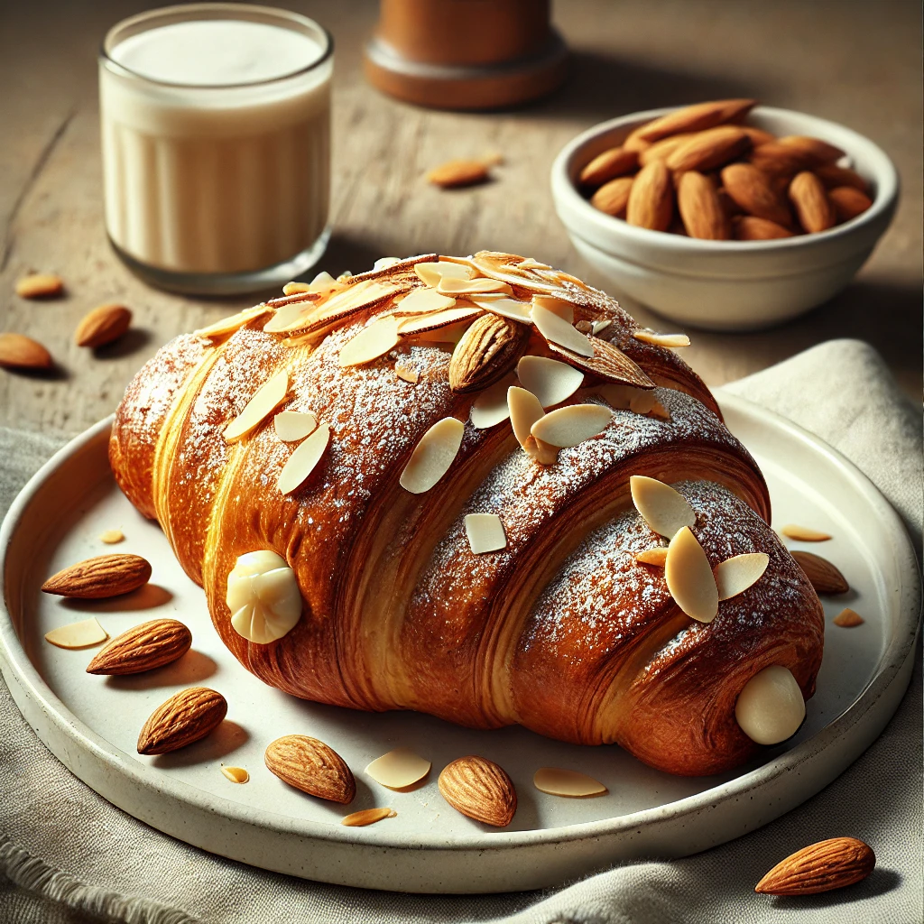 Klasszikus francia croissant mandulás töltelékkel