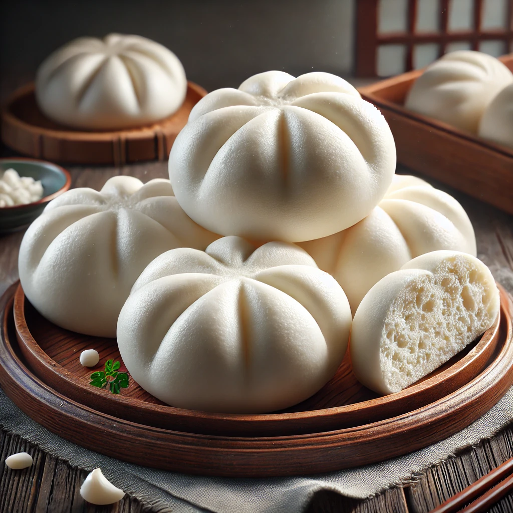 Puha és levegős mantou gőzgombóc házilag
