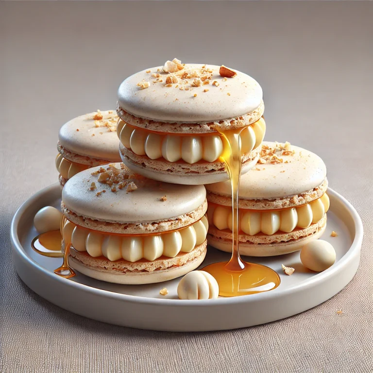 Mézes macaron