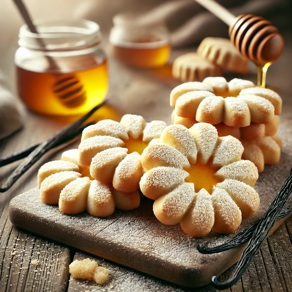 Puha és omlós mézes-vaníliás linzer házilag