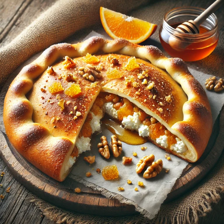 Frissen sült Narancsos-Fűszeres Calzone