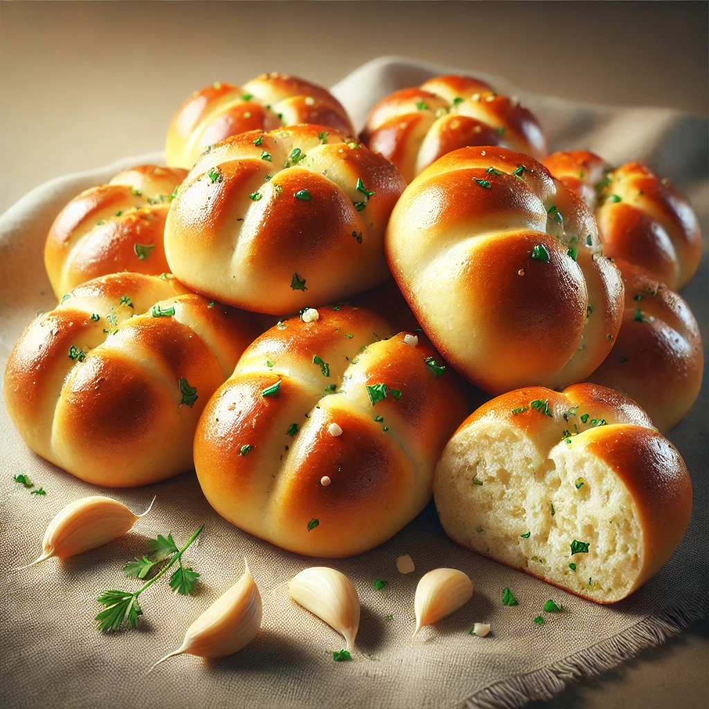 Tradicionális ukrán fokhagymás kenyér házilag