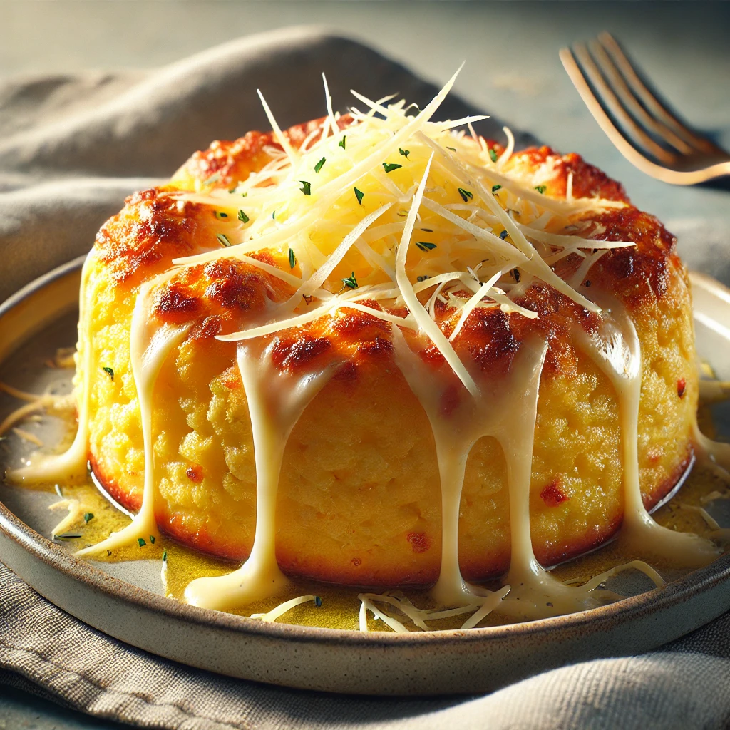 Gazdag és ínycsiklandó parmezános felfújt