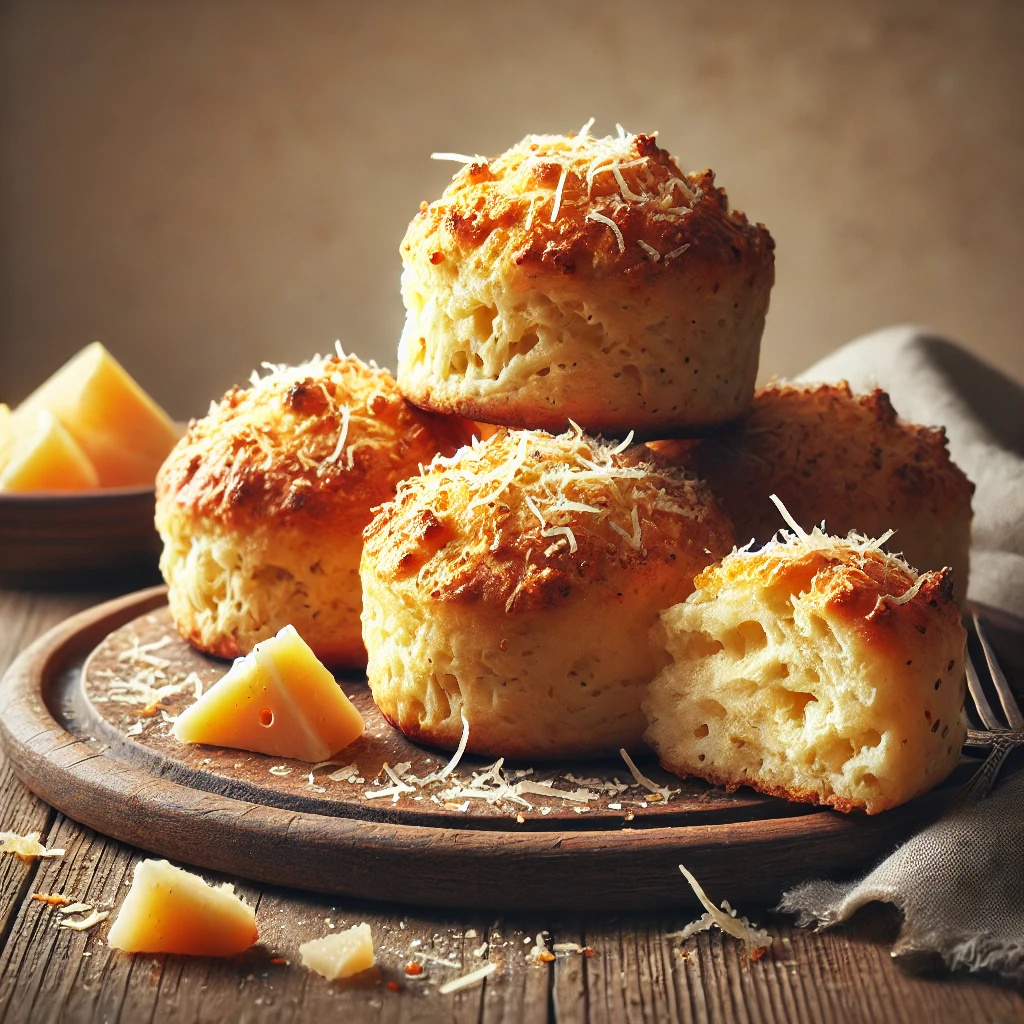 Omlós és ízletes házi pogácsa parmezánnal