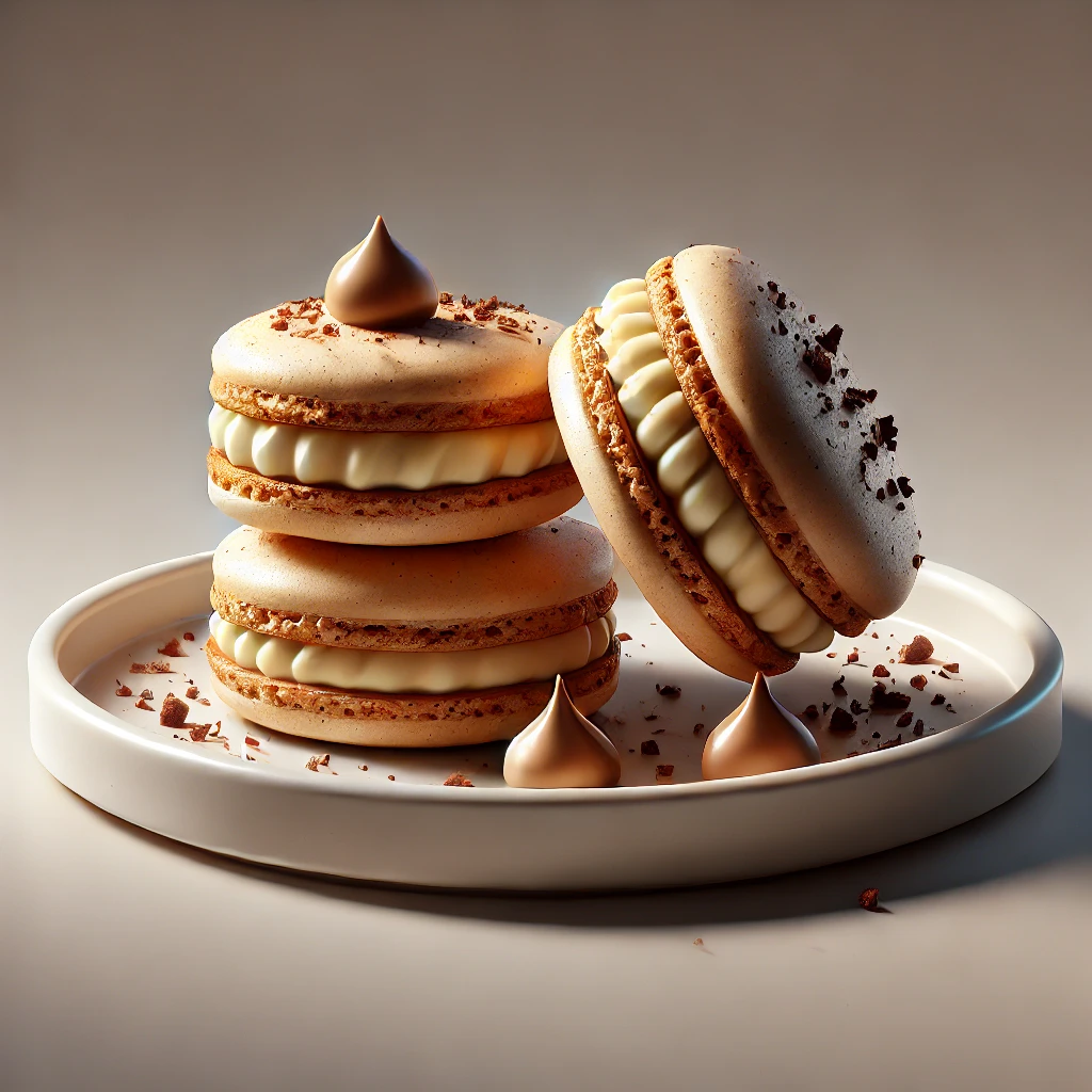 Finom pezsgős macaron