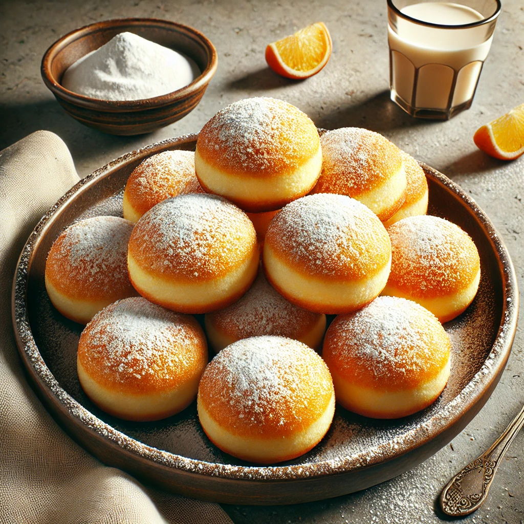 Klasszikus orosz fánk recept, könnyű és finom