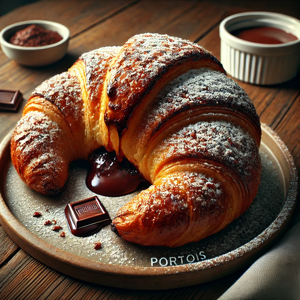 Ínycsiklandó, portóis croissant könnyen elkészíthető receptje