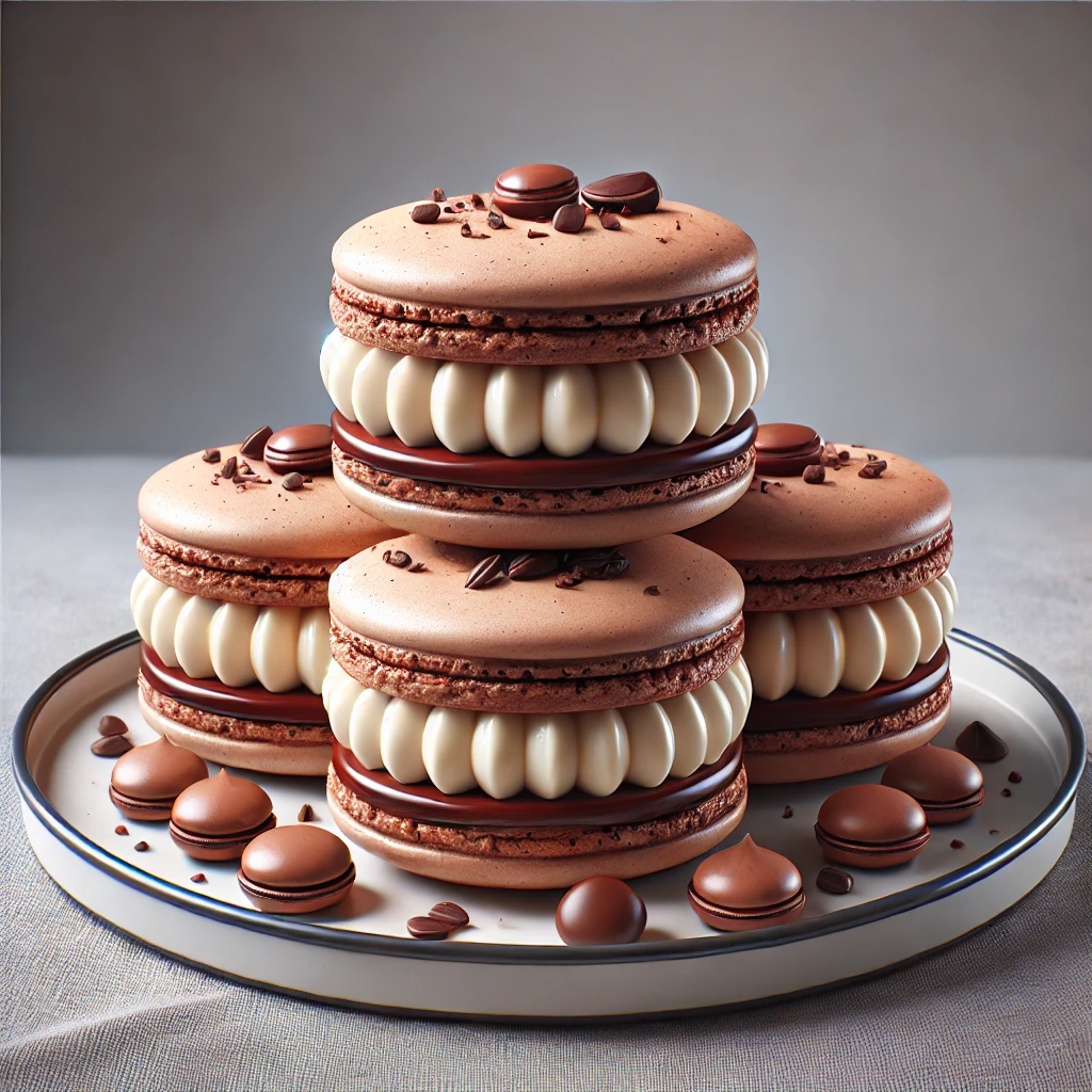 Finom puncsos macaron