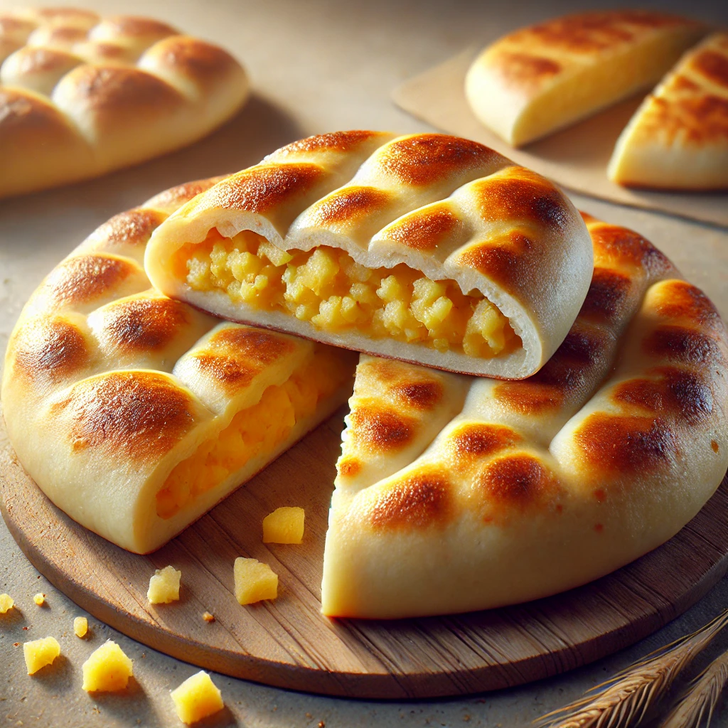 Tradicionális tatár töltött kenyér házilag