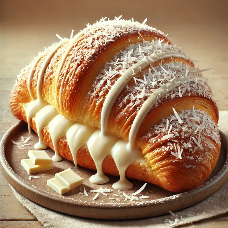 Raffaello croissant tálalva