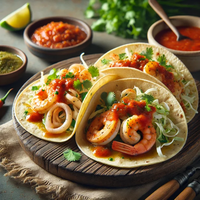 Tengeri herkentyűs tacos habanero szósszal