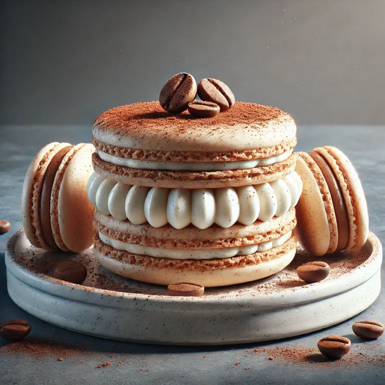 Tiramisu macaron