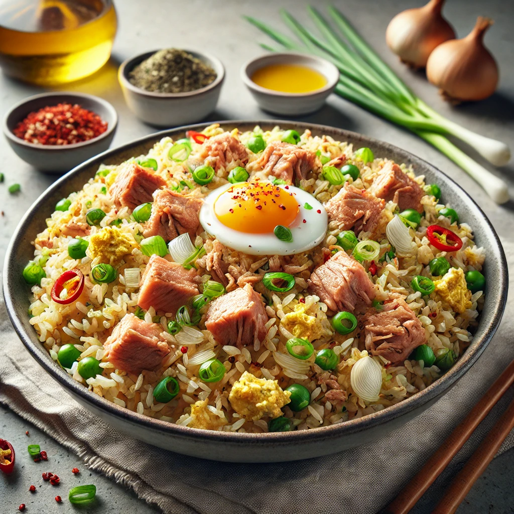 Egyszerű és ízletes tonhalas rizs recept